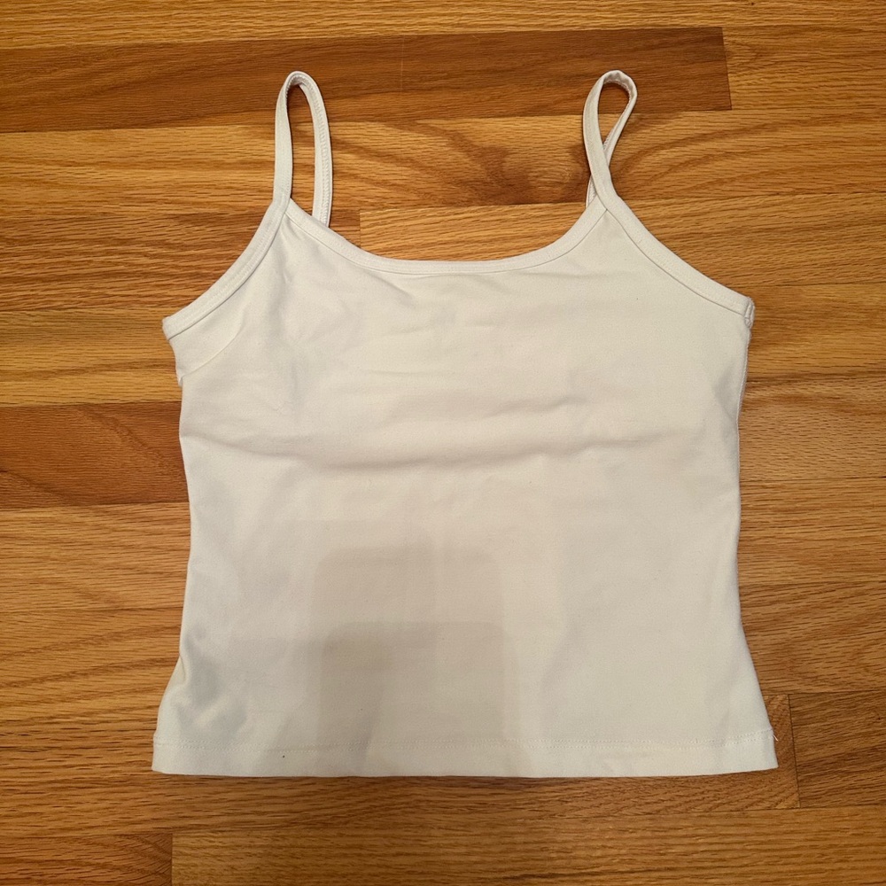 Beyond Yoga White Tank Top